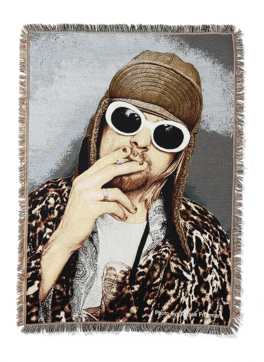 Jesse Frohman / Kurt Cobain Rug