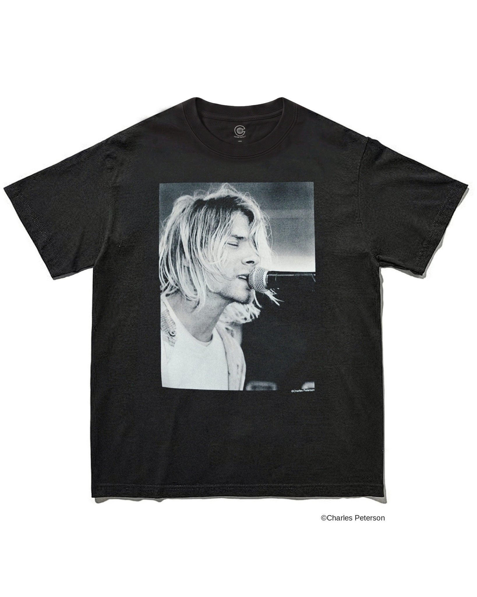 Kurt Cobain カートコバーン ライブ フォトTシャツ ブラック – CULTURE