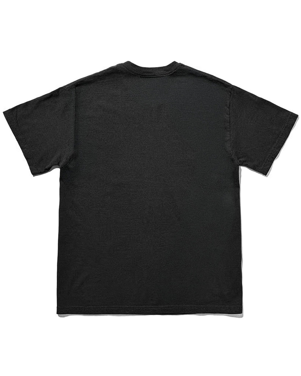 カーミット｜ジム・ヘンソンが生み出したマペットのキャラクターをプリントしたグラフィックTシャツ ブラック（背面）
