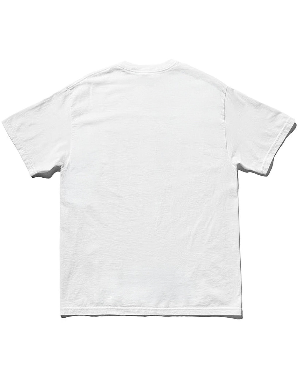 カーミット｜ジム・ヘンソンが生み出したマペットのキャラクターをプリントしたグラフィックTシャツ ホワイト（背面）