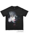 ペニーワイズ（IT）｜映画『IT』のグラフィックをプリントしたTシャツ ブラック