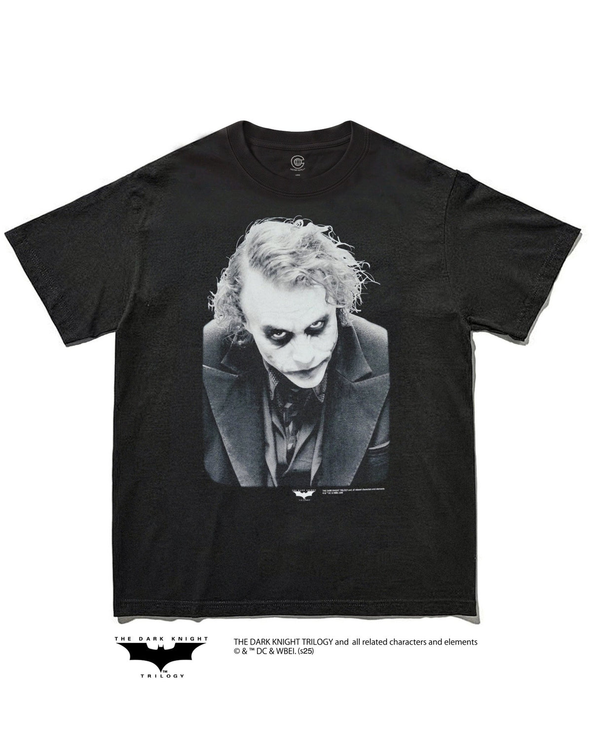 ジョーカー（Joker）｜『ダークナイト』のグラフィックをプリントしたTシャツ ブラック