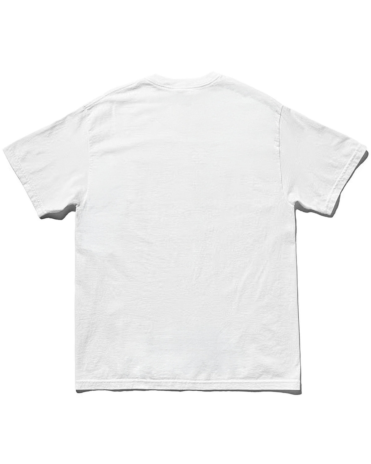 ミス・ピギー（Miss Piggy）をプリントしたグラフィックTシャツ ホワイト（背面）