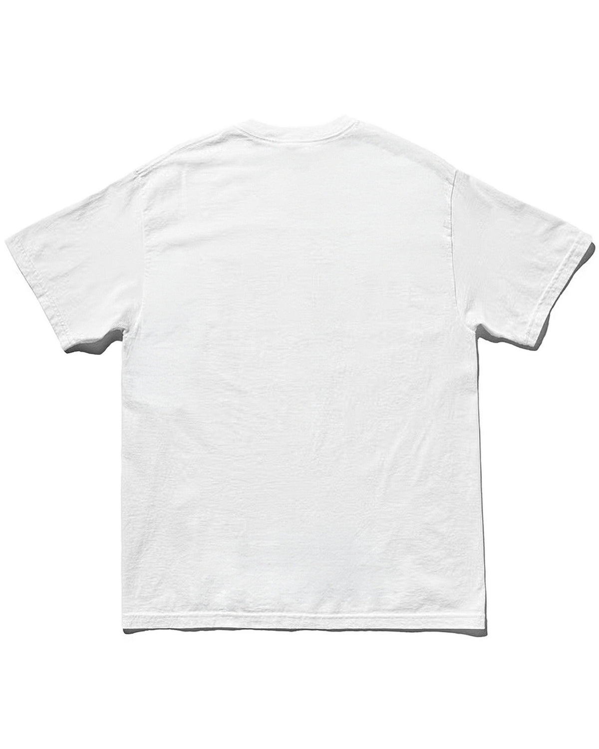 コートニー・ラヴ（Courtney Love）｜Kevin Cummins撮影のモノクロポートレートをプリントしたフォトTシャツ ホワイト（背面）